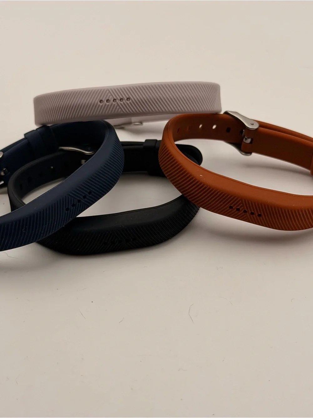 Fitbit Flex 2 Replacement Bands, New, Brown, Blue, Black, set of 4
